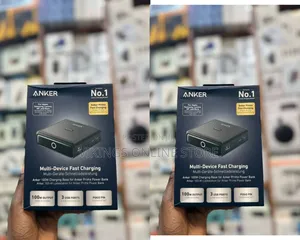 The Anker 100W Charging Base for Anker Prime Power Bank
