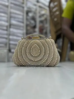 Beaded Party Clutch Bag