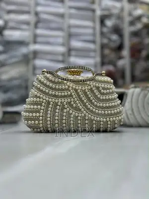 Beaded Party Clutch Bag