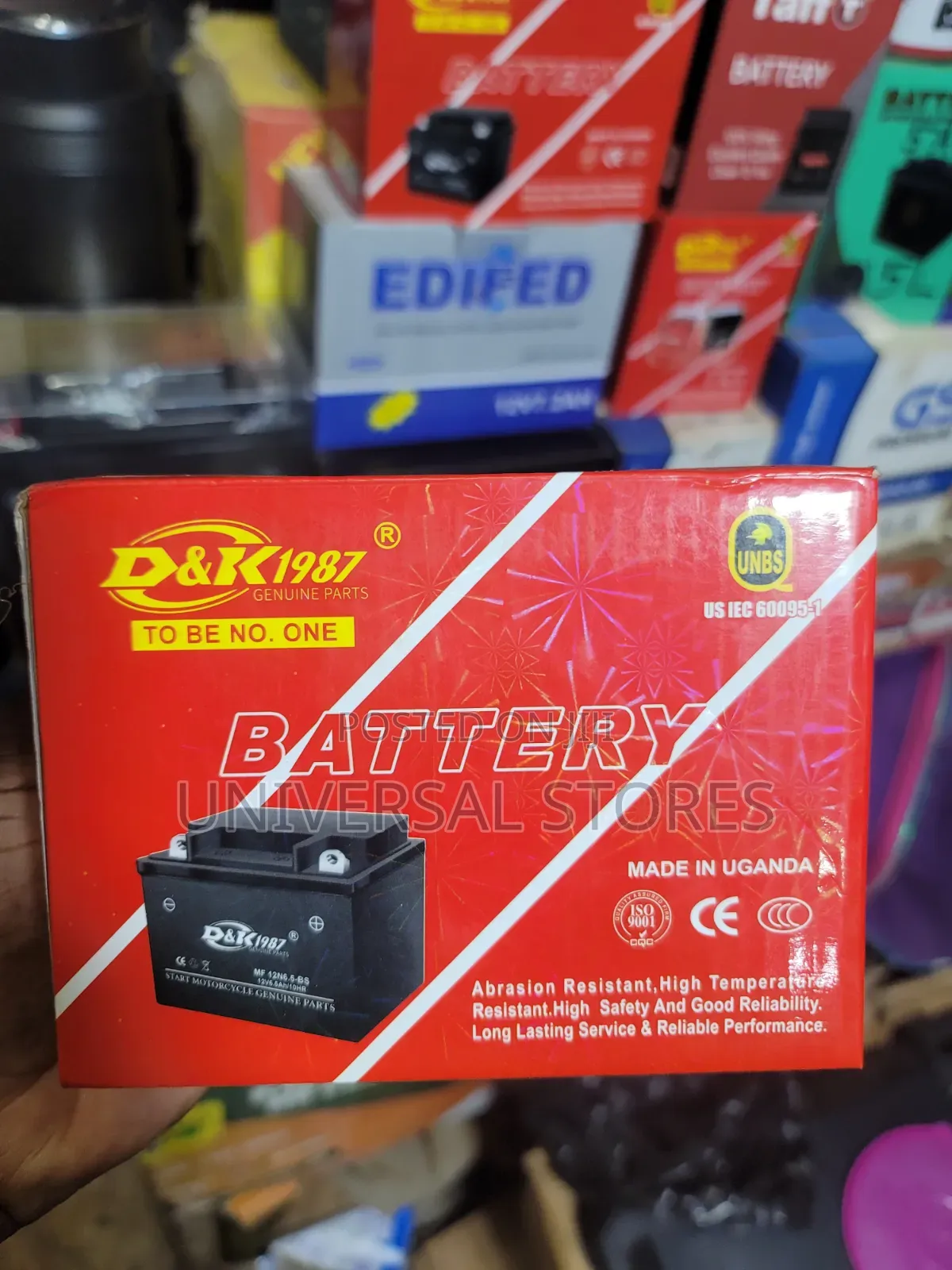 D K 1987 Motorcycle Batteries