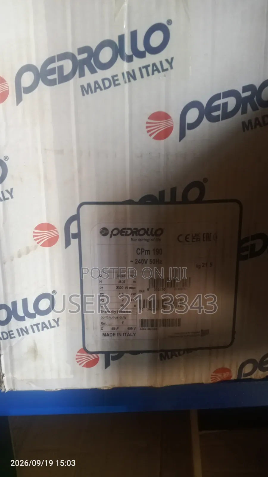 Electric Pumps