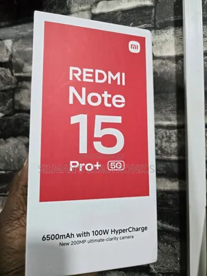New Xiaomi Redmi Note 15 Pro 256 GB Black