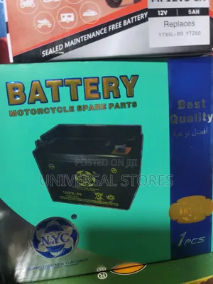 NYC Brand 12V 9Ah / 10Ah Motorcycle Battery