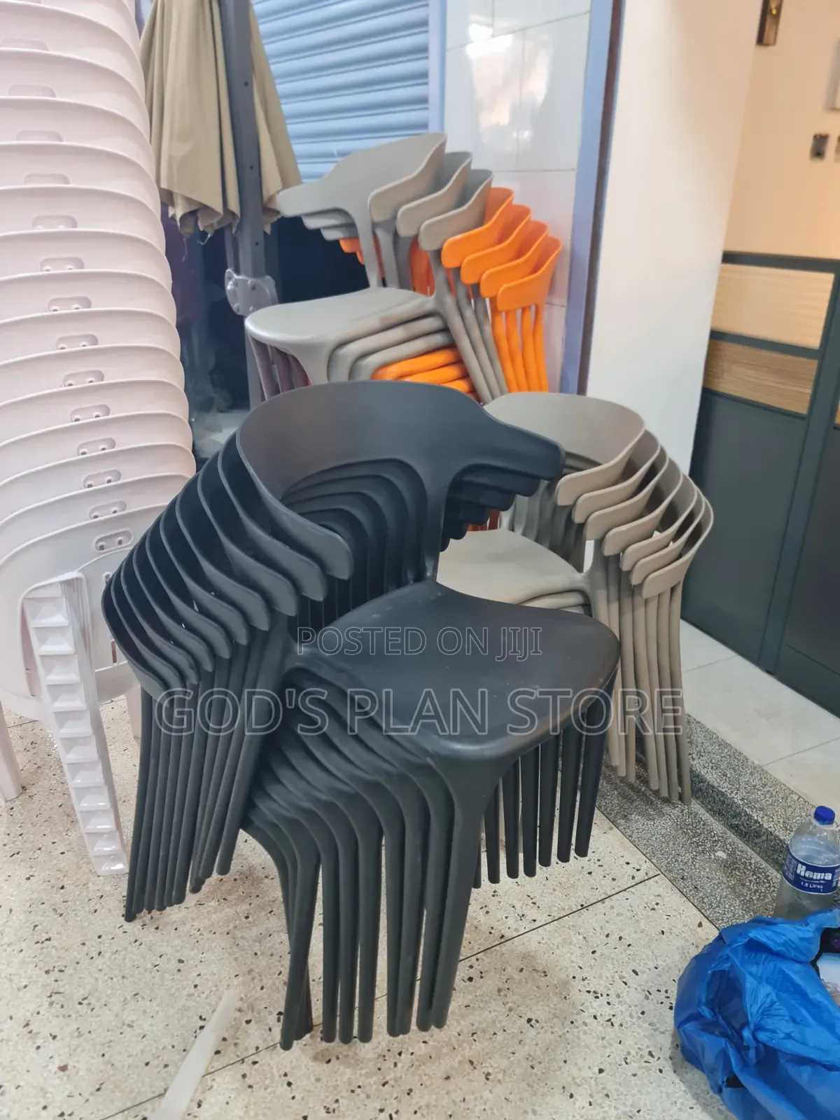Stackable Plastic Dining Chairs Plastic Chairs 1pcs