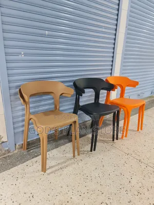 Outdoor Patio Stackable Plastic Chairs Plastic Armless