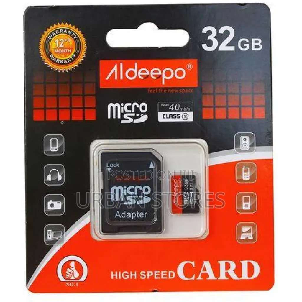 Aldeepo 32GB Micro SD Memory Car