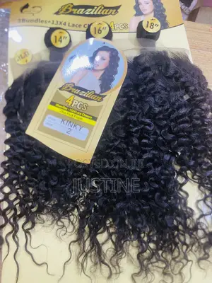 4pcs Curly Hair