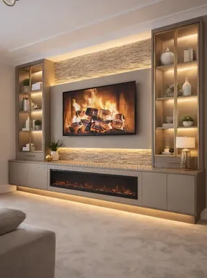 TV Stands/Fire Place Decor Wall Unit TV Stands Any Colour 3,000,000/-