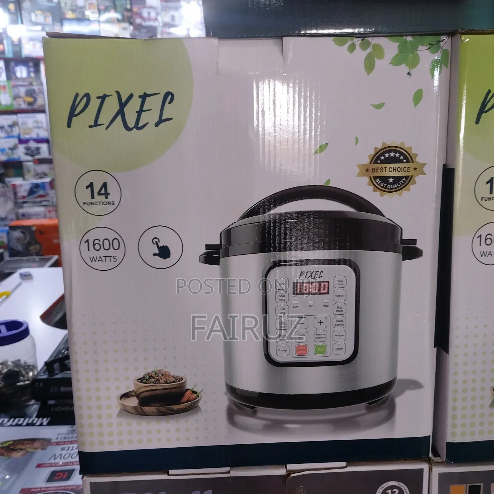 Pixel Pressure Cooker