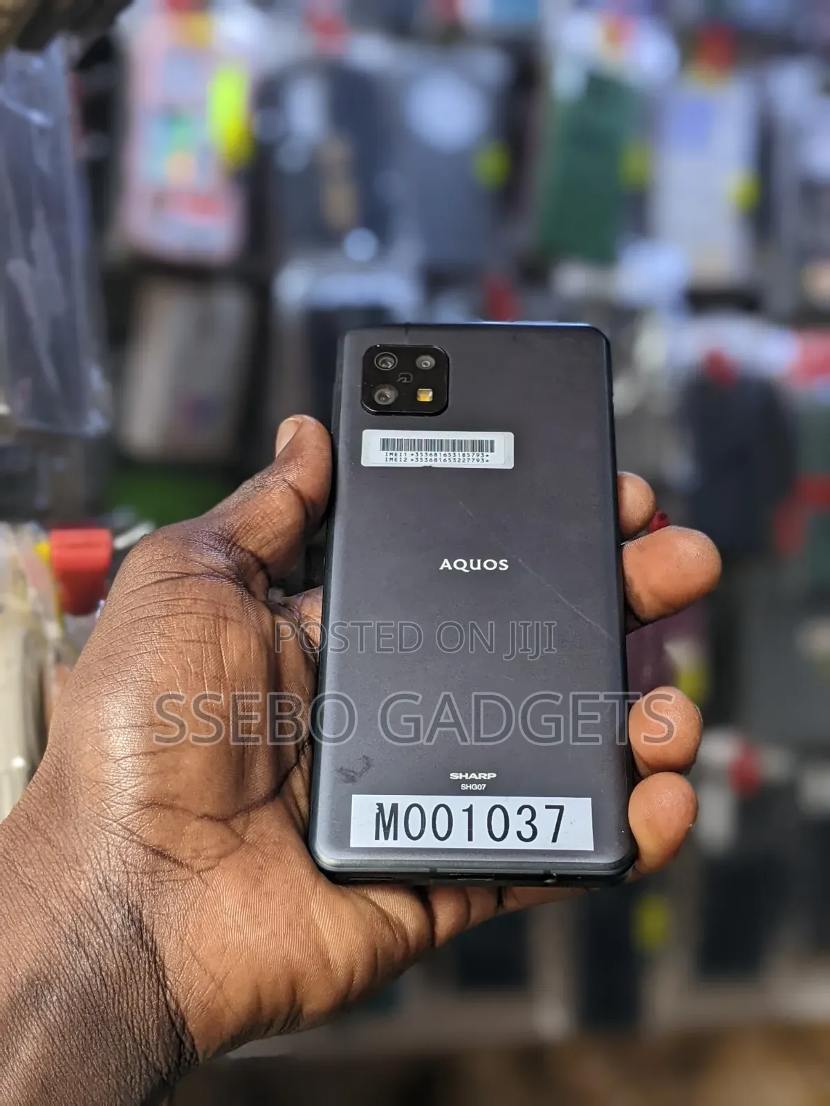 Sharp Aquos Sense6 64 GB Black