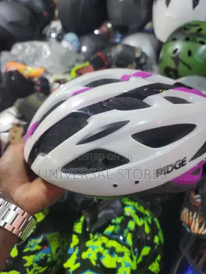 Purple Ridge Cycling Helmet Featuring Multiple Ventilation Slots