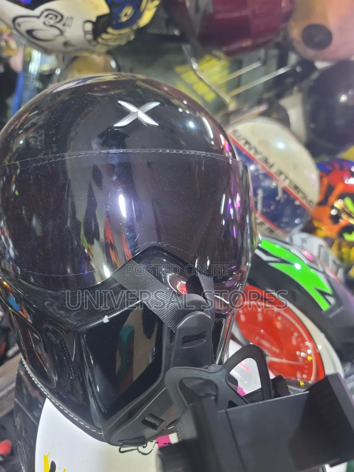 Axor Dominator Black Helmet