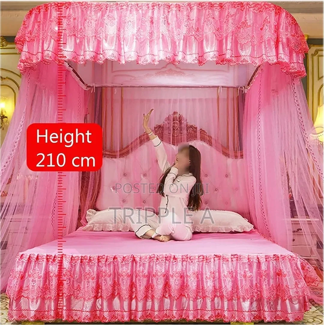 2 Stand Rail Mosquito Net 5by6 and 6by6 Color Vary Copy