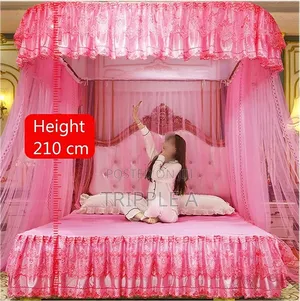 2 Stand Rail Mosquito Net 5by6 and 6by6 Color Vary Copy