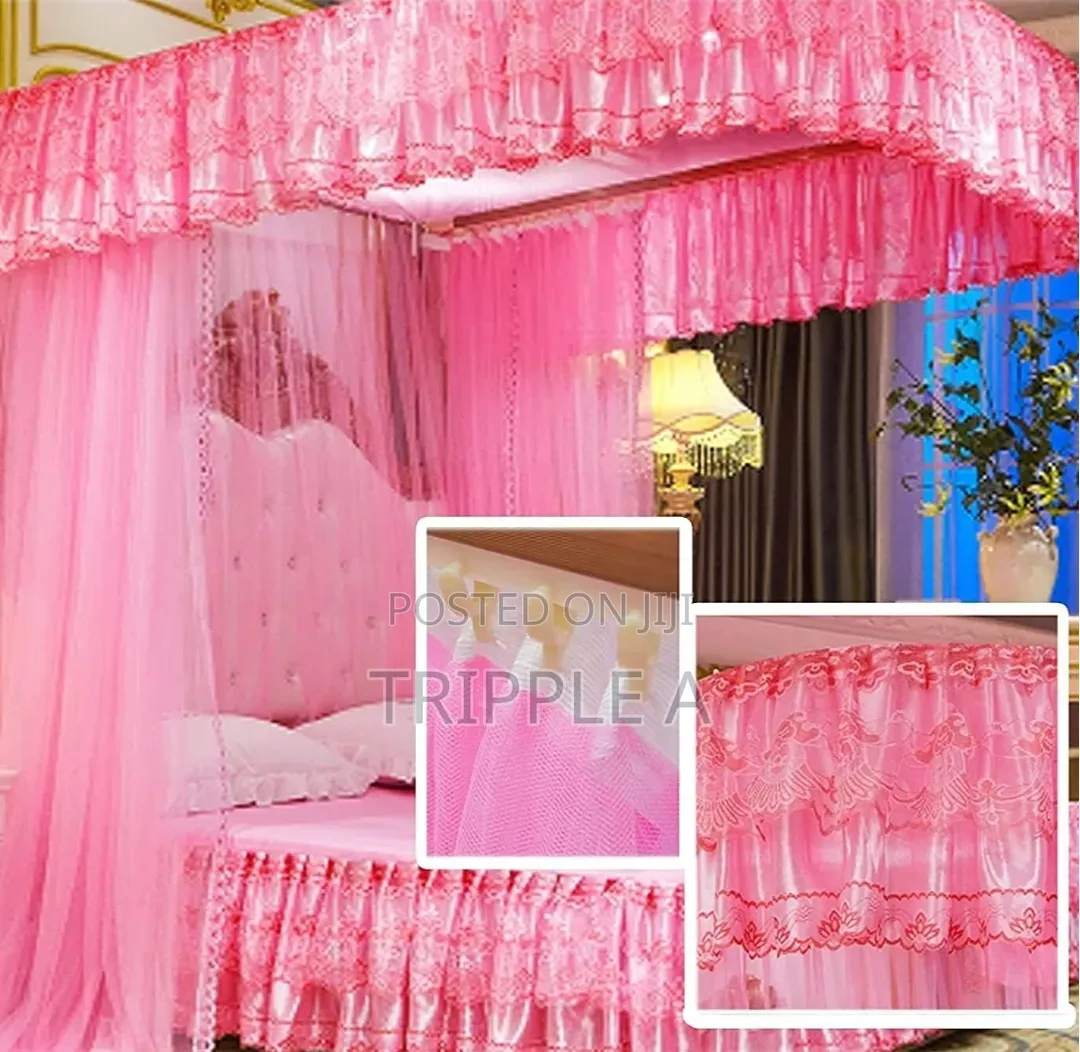 2 Stand Rail Mosquito Net 5by6 and 6by6 Color Vary Copy