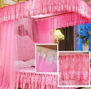 2 Stand Rail Mosquito Net 5by6 and 6by6 Color Vary Copy