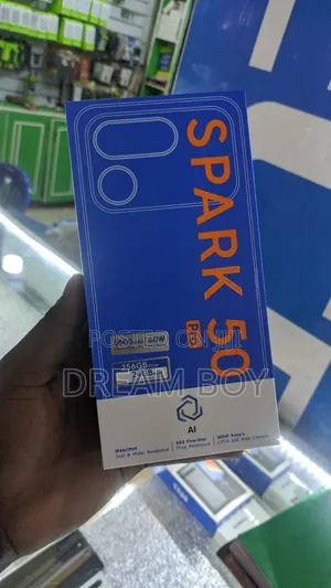 New Tecno Spark 50 Pro 256 GB Black