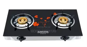 Globalstar Double Burner Glass Top Gas Stove (Model GS-G201SLSS)
