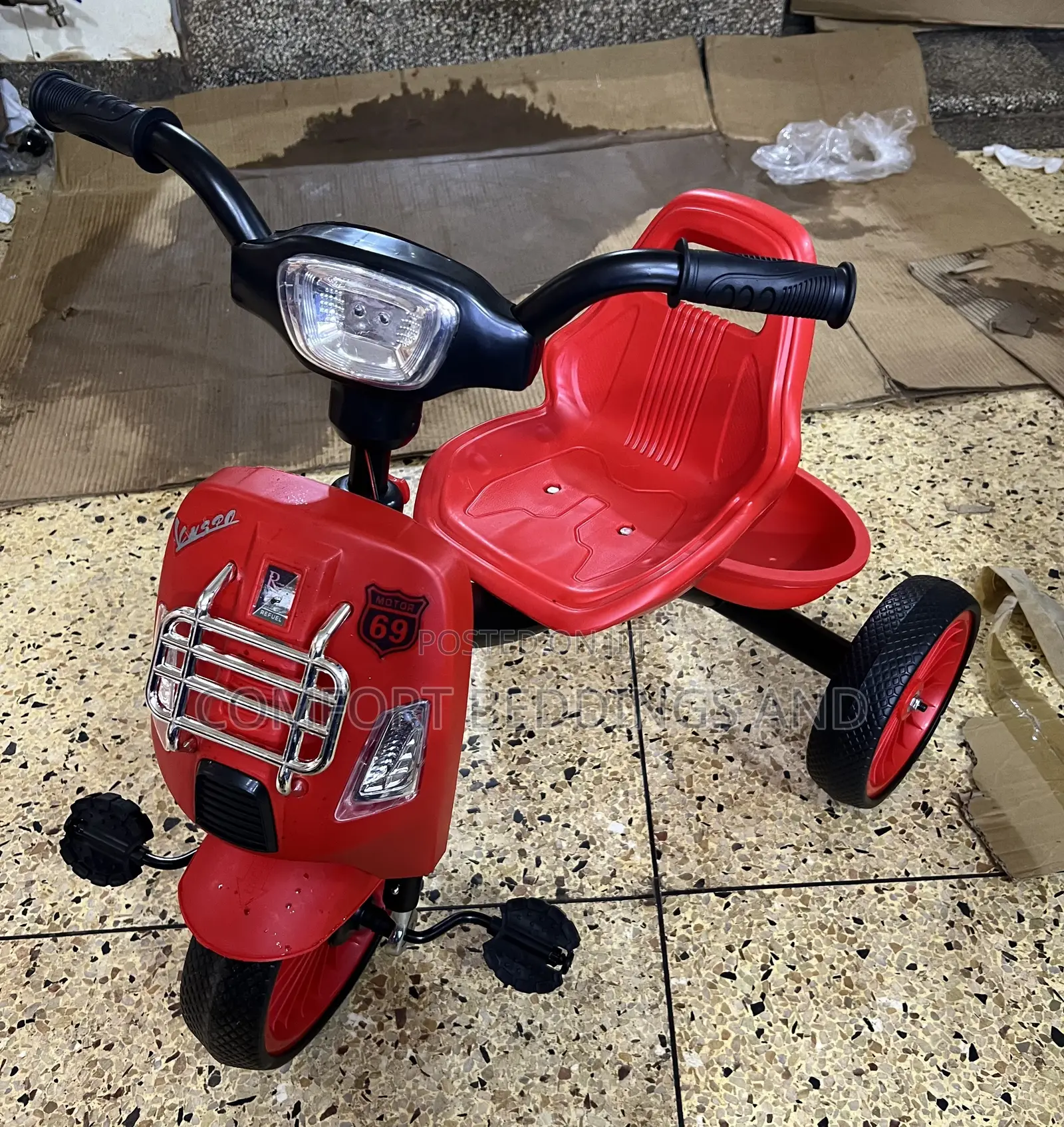 Vuspo Baby Tricycle Red