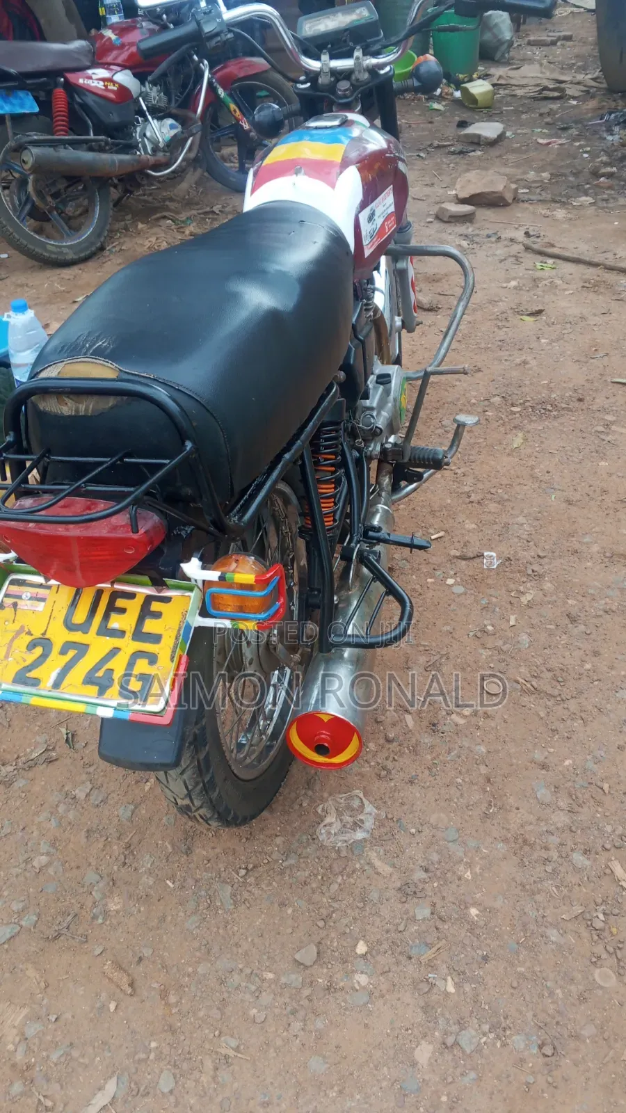 Bajaj Boxer 100 2011 Red