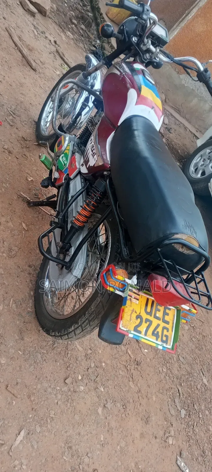 Bajaj Boxer 100 2011 Red