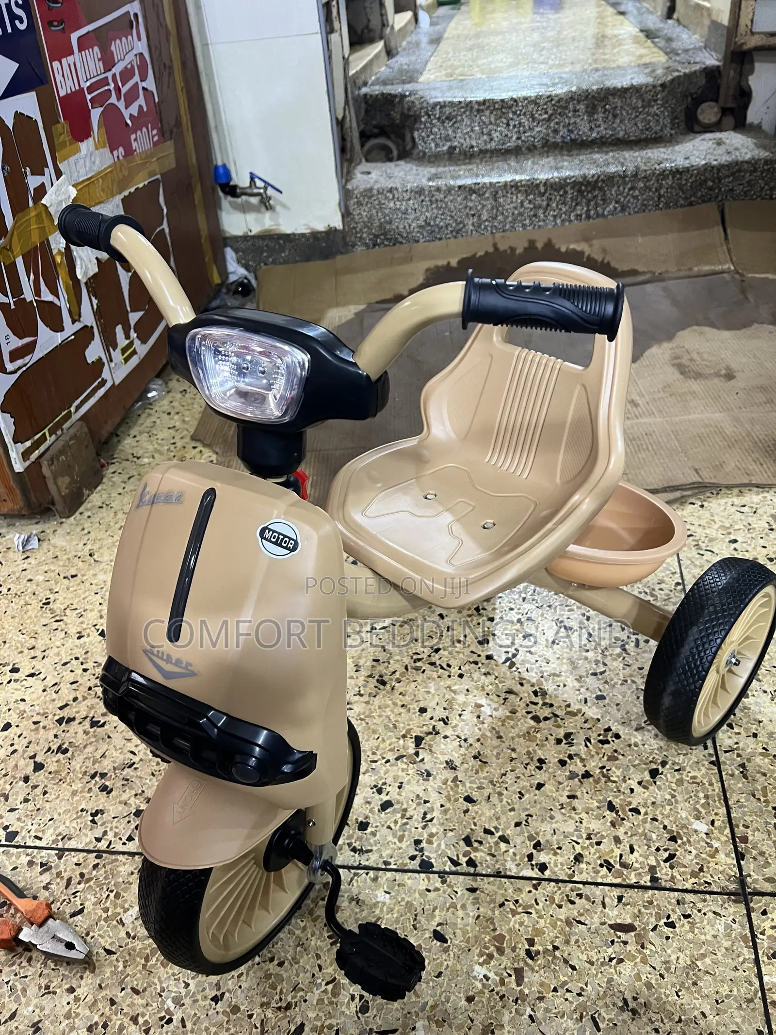 Vuspo Baby Tricycle Brown