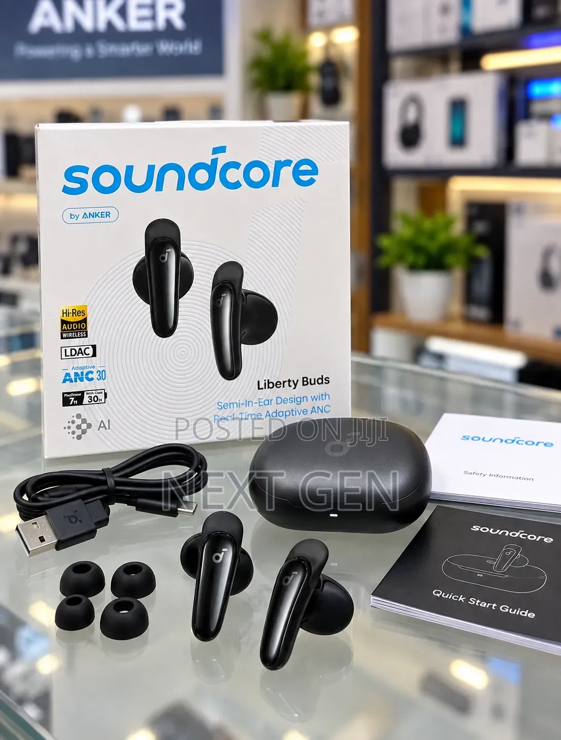 Soundcore Liberty Buds by Anker – Adaptive ANC 3.0 | LDAC