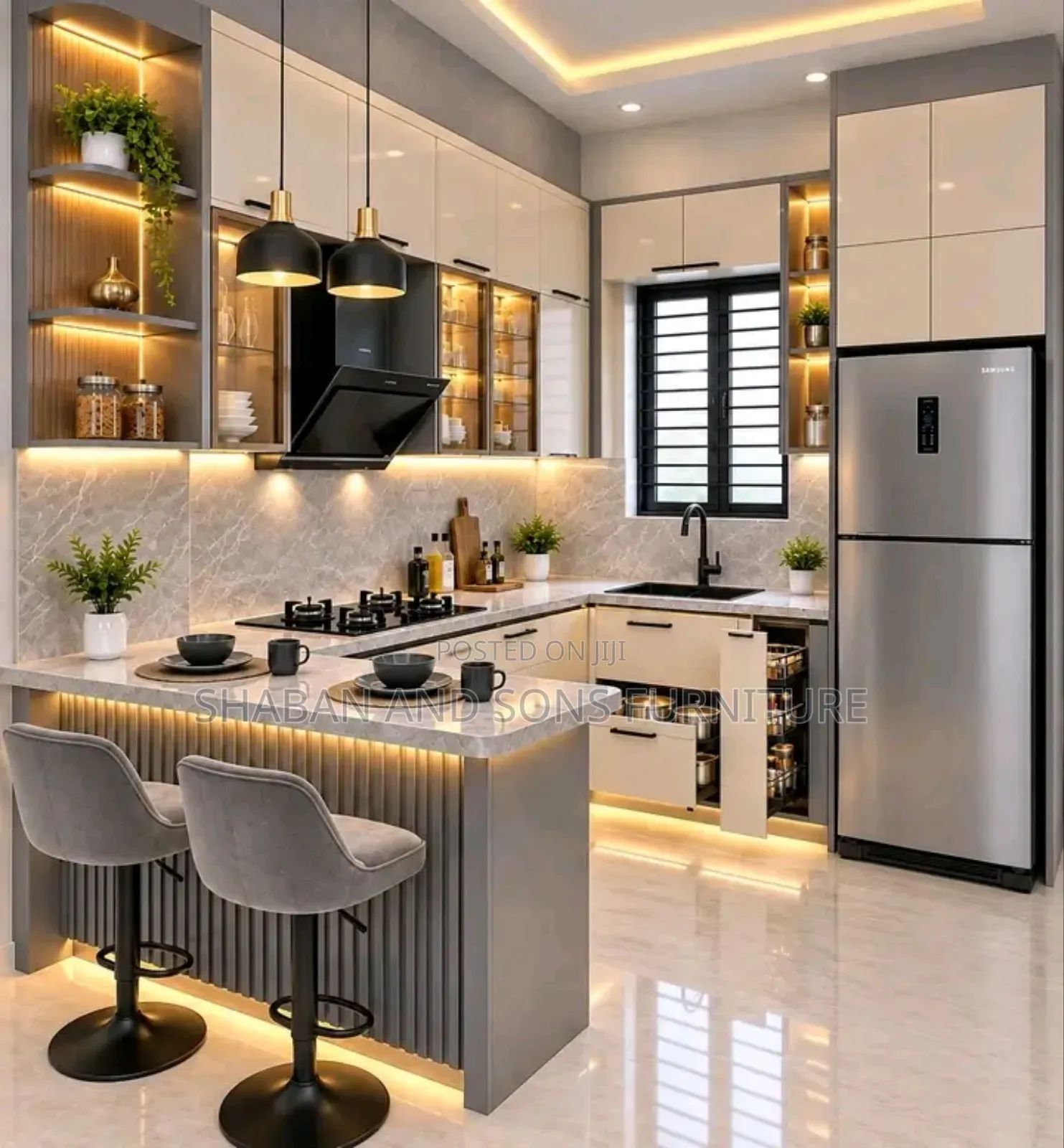 l.shape Kitchen Cabinets Call Us On