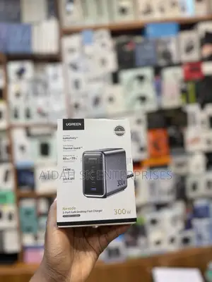 UGREEN Nexode 300W 5-Port GaN Desktop Fast Charger.