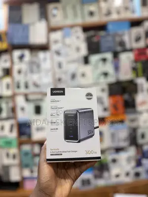 UGREEN Nexode 300W 5-Port GaN Desktop Fast Charger.