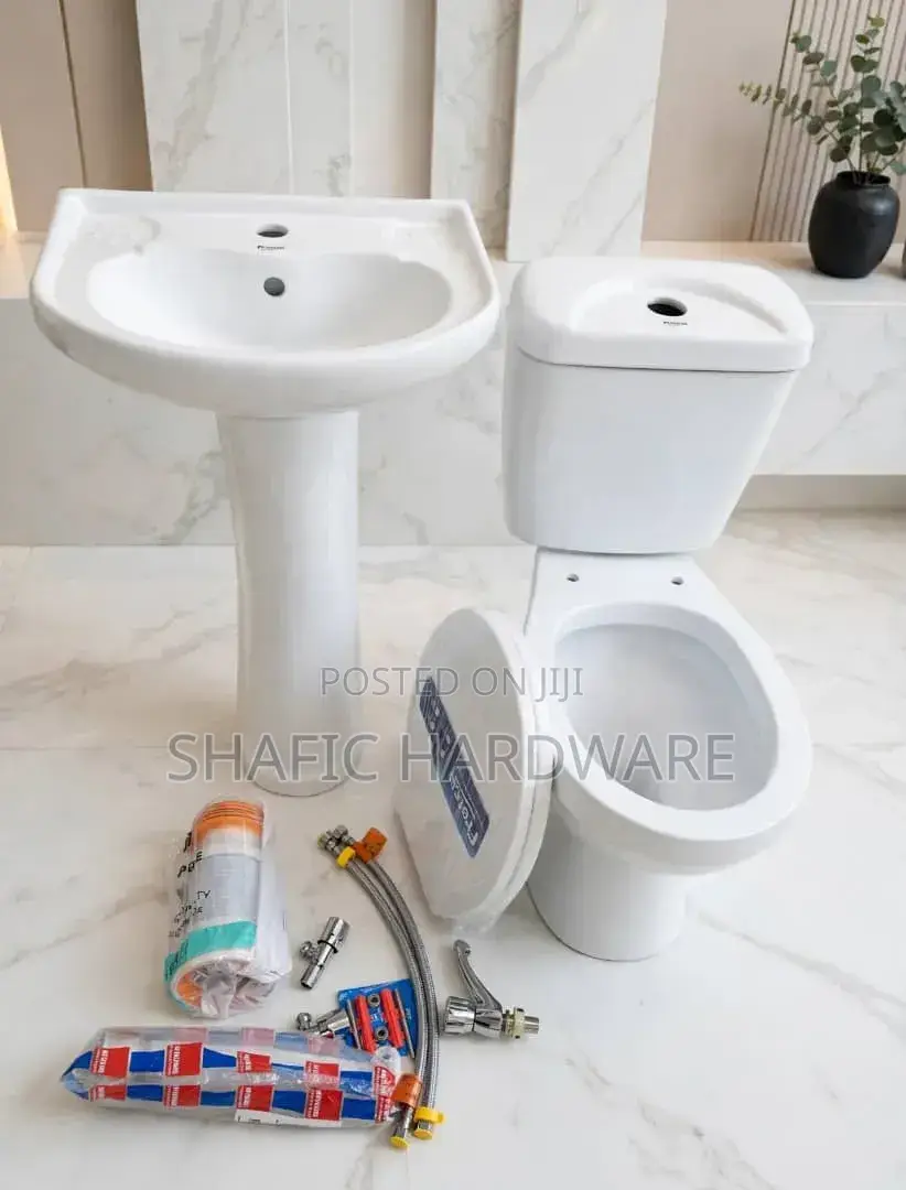 Toilet With Basin Complete Sets With Accessories Frencia Twyford