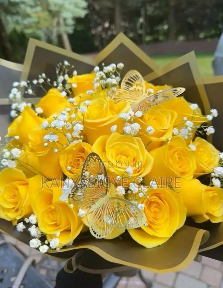 Yellow Rose Bouquet