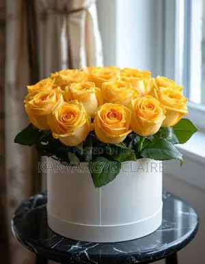 Very Fresh Yellow Roses for Birthday