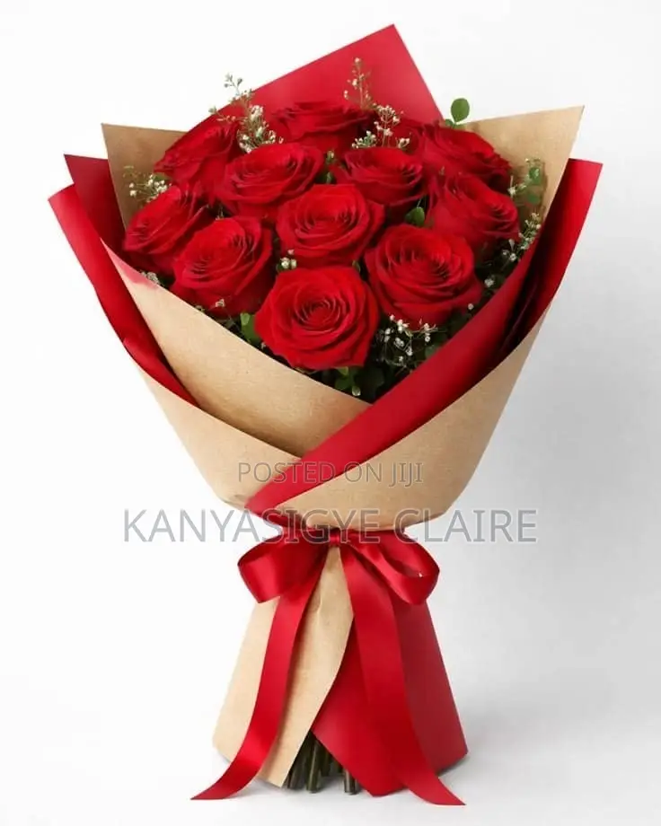 Red Roses for Airport Pick Up