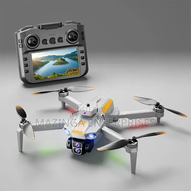 GPS Brushless Camera Drone WTH Remote Controlled Built-in LCD Screen