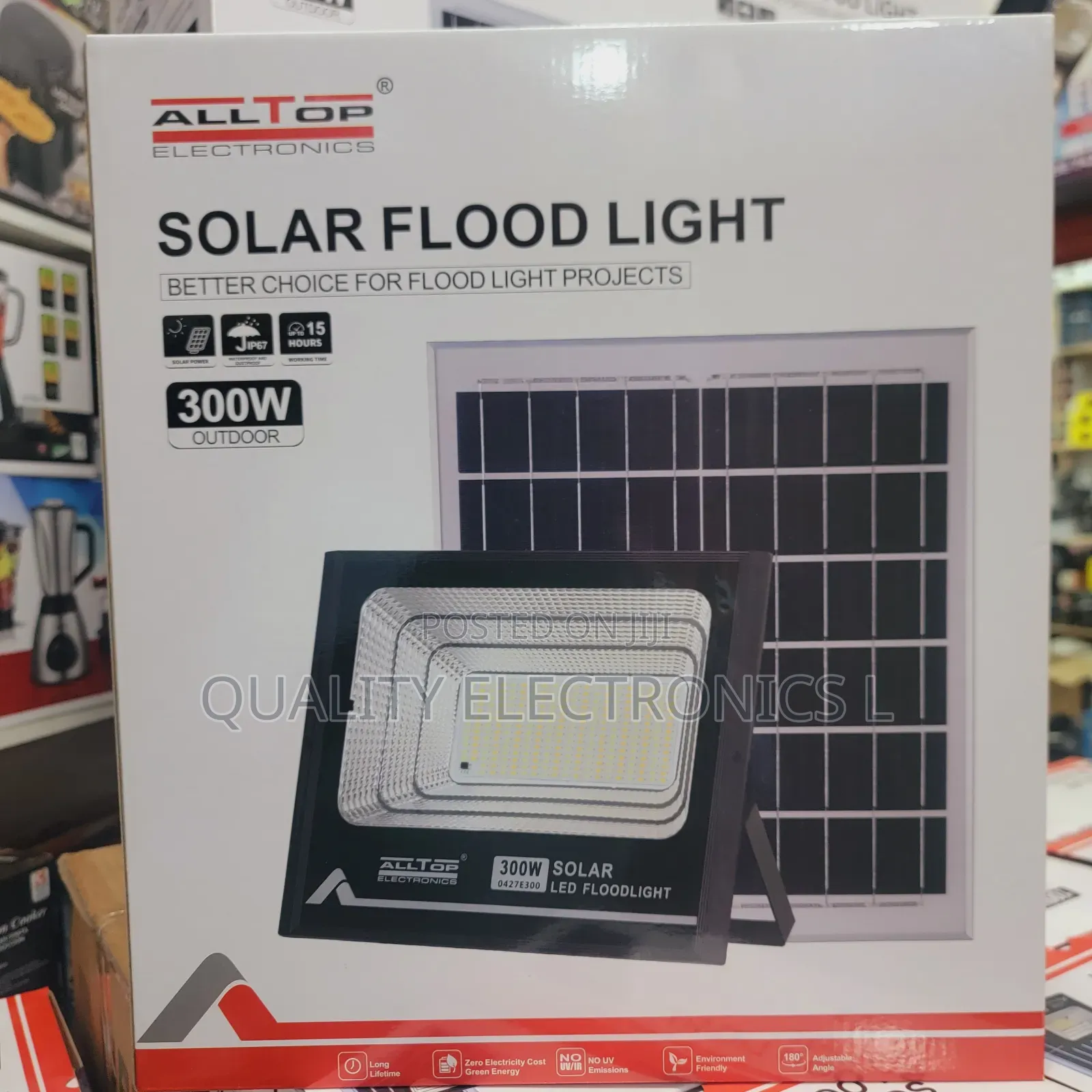 Alltop 300w Solar Floodlights