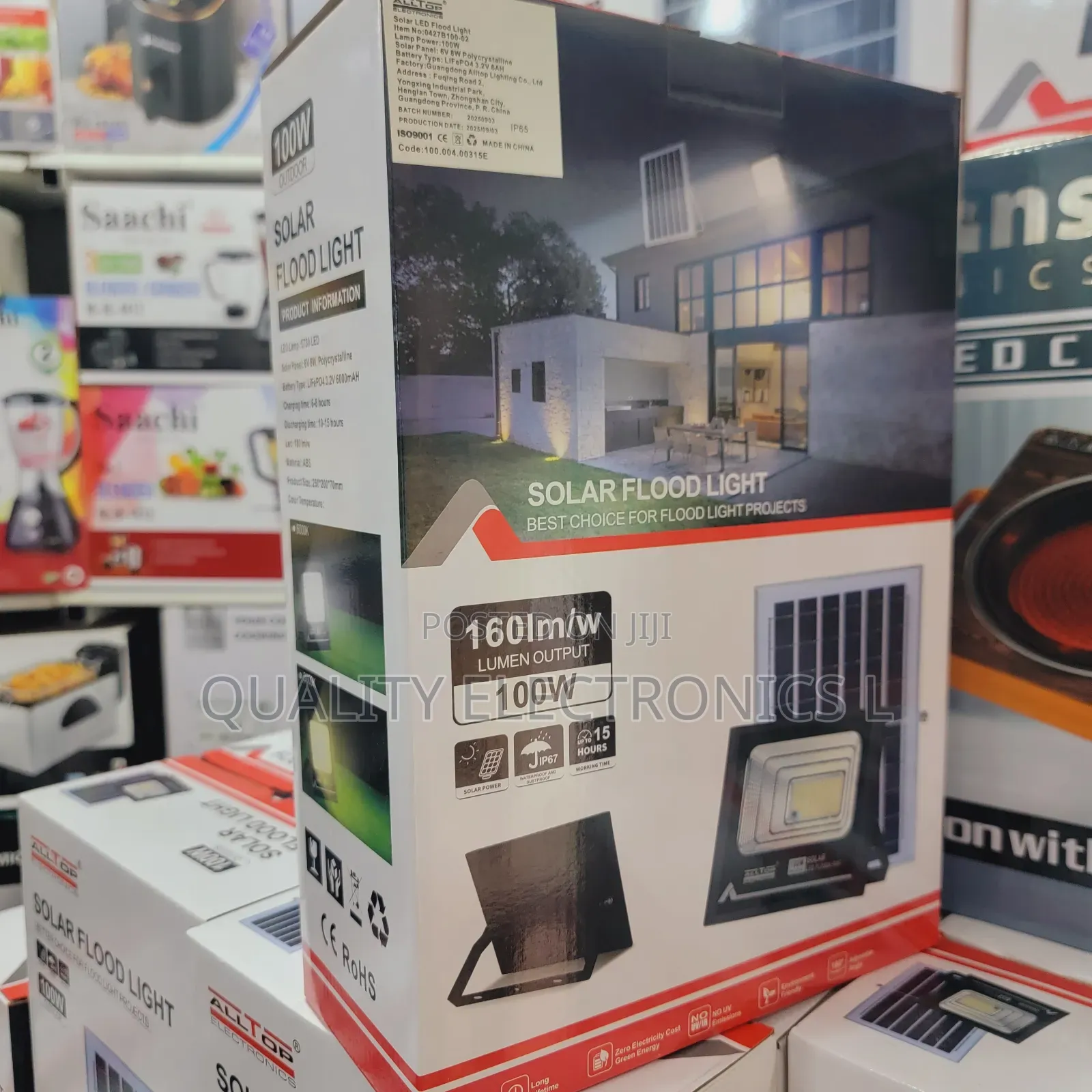 Alltop 100w Solar Floodlights