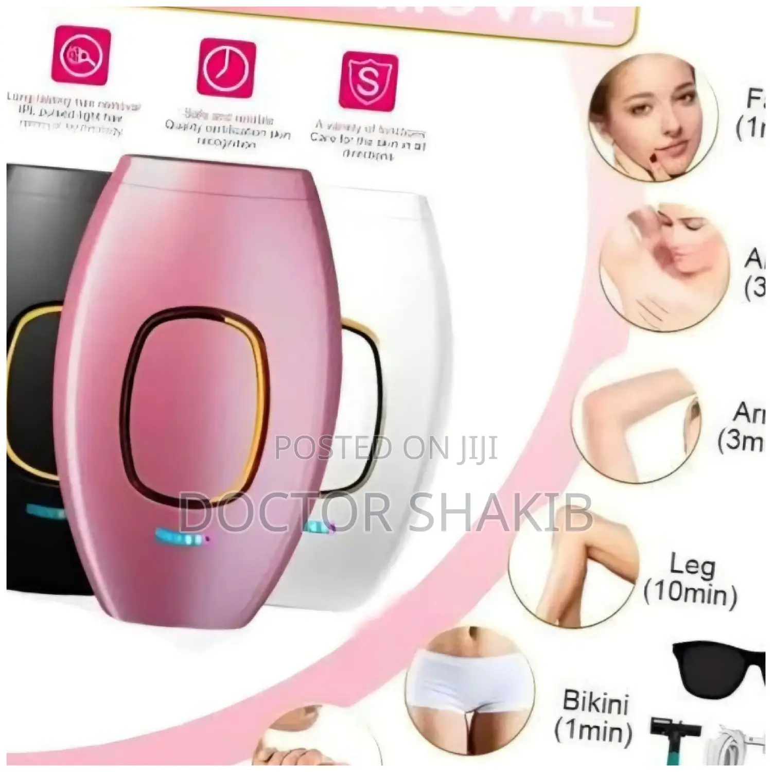 IPL Hair Removal Device for Women Men