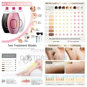 IPL Hair Removal Device for Women Men