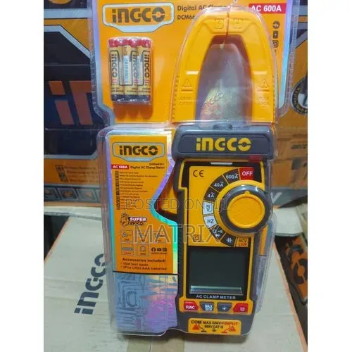INGCO Digital AC Clamp Meter AC 600a