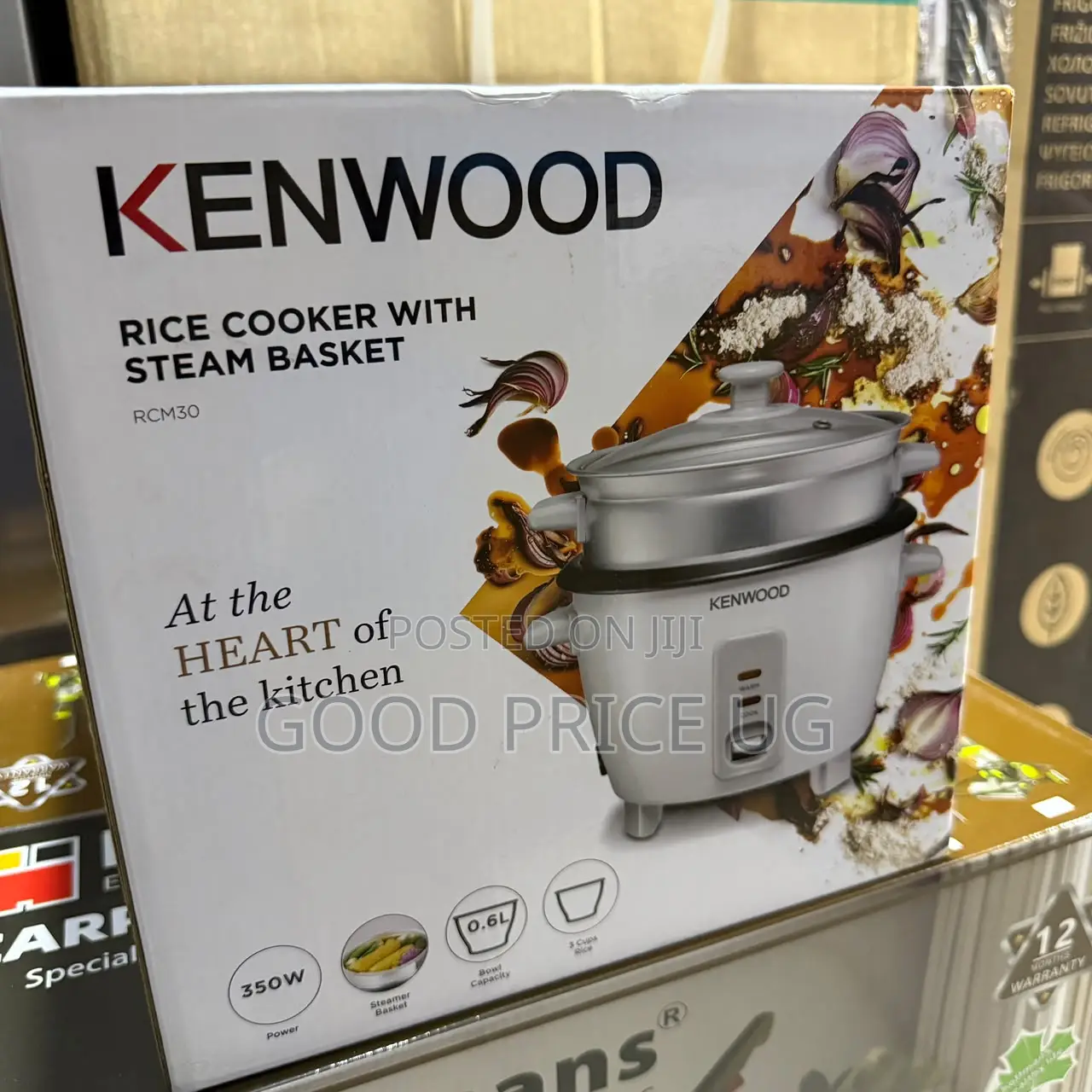 Kenwood Rice Cooker With Steam Basket
