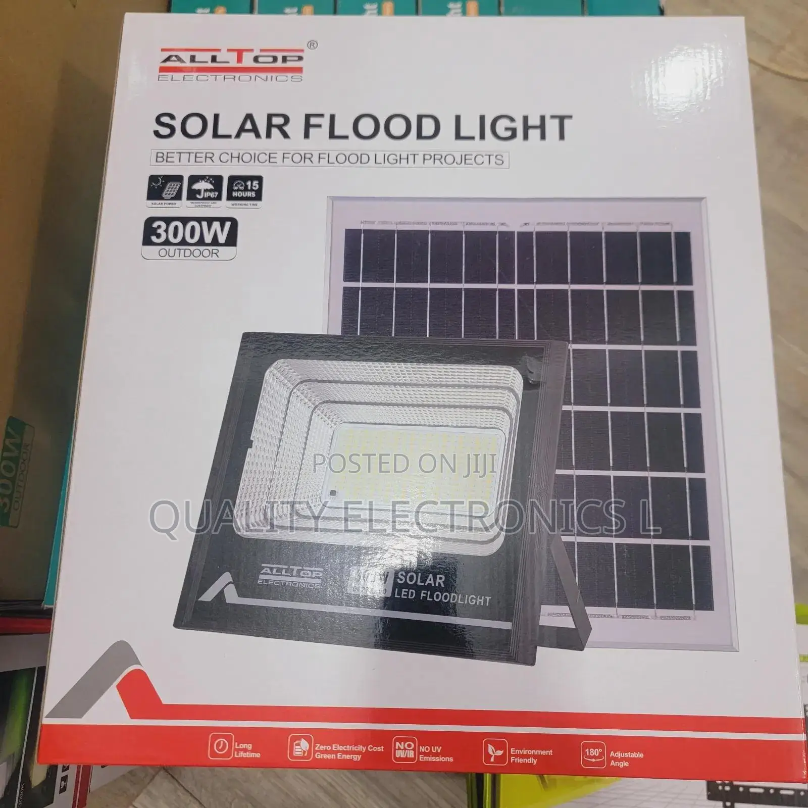 Alltop 300w Solar Floodlights