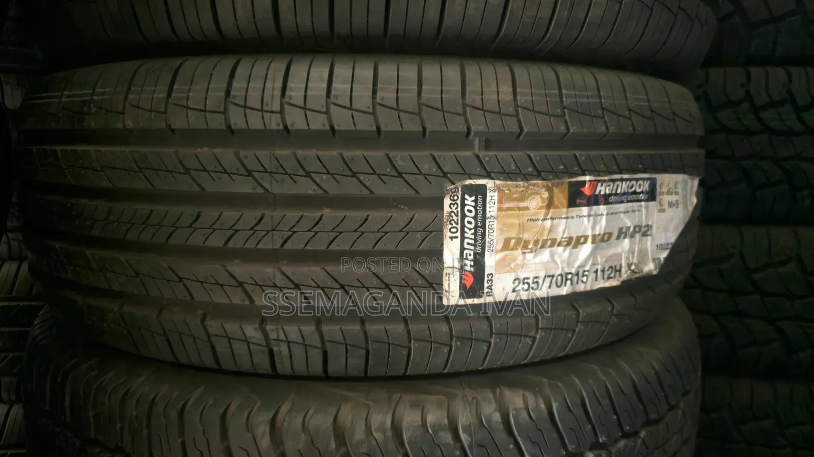255/70r15 112H Hankook Dynamo Made in Korea