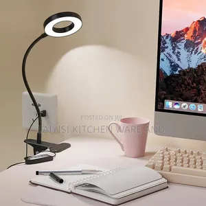 Rechargeable Clamp 3-Mode Reading Lamp – Flexible, Portable Bright