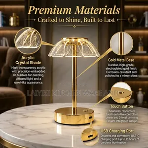 Unique Rechargeable Bedside Atmospheric Light – Stylish, Elegant