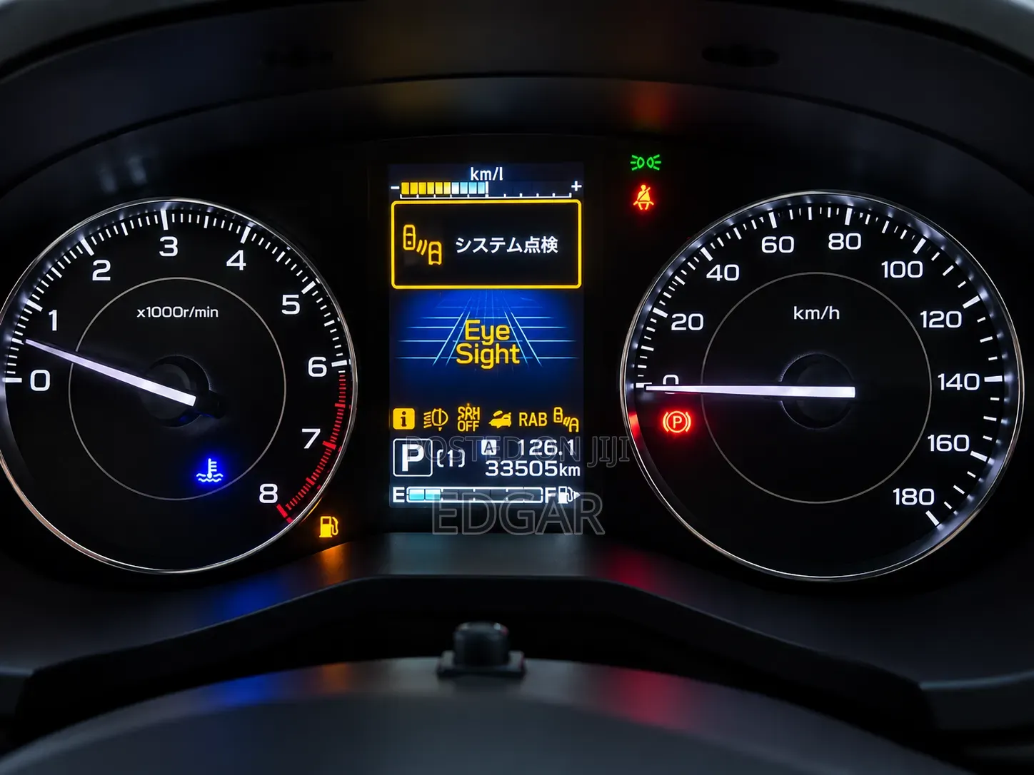 Subaru XV 2018 Black