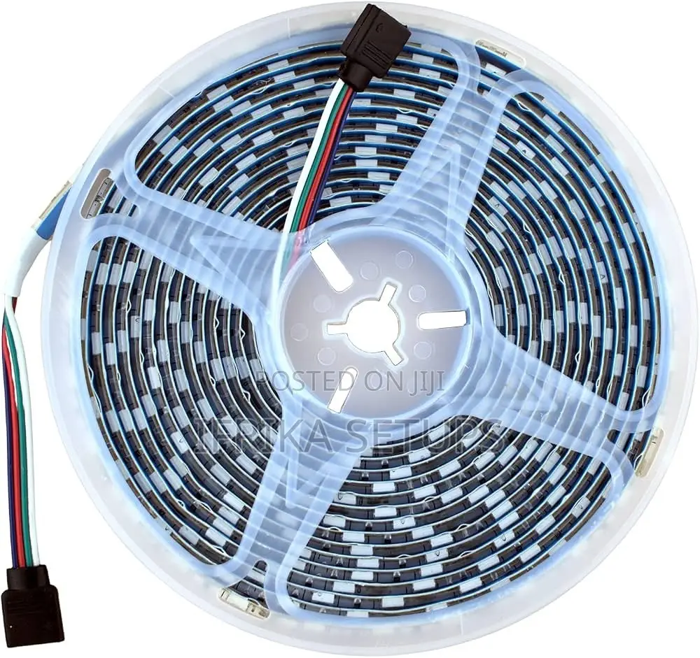RGB LED Strip Light Kit Complete With a Remote Control 5meters
