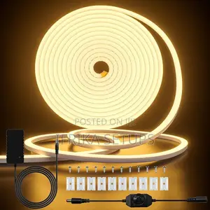 5m LED Neon Strip Light, Cozylady Warm White Waterproof Rope Lights
