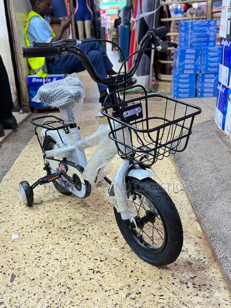 Kids Bicycle White