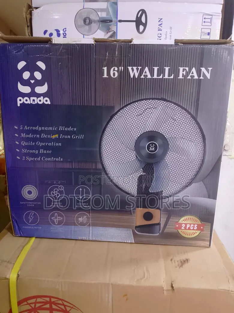 2pcs Panda 16 Inch Wall Fan